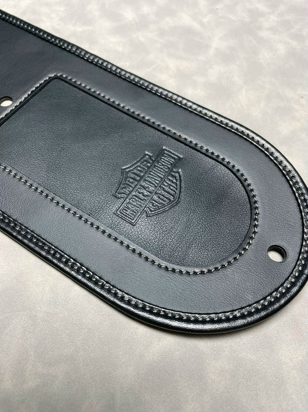 哈雷883 XL1200 X48改装火焰 后坐垫皮保护皮 后座装饰摩托车配件