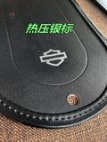 哈雷戴娜改装后挡泥皮垫戴纳坐垫皮后座垫装饰挡泥板皮保护皮真皮