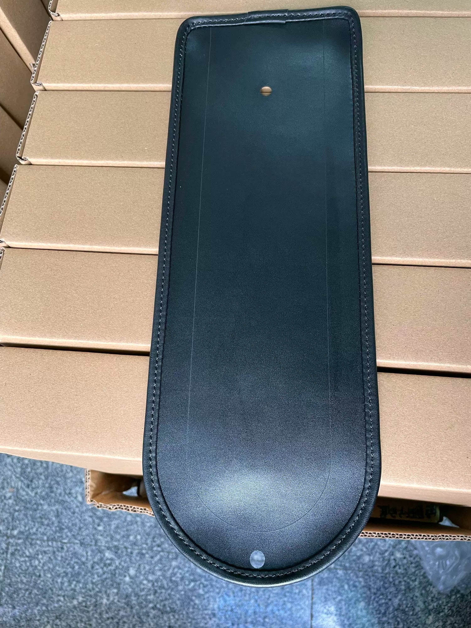 建设香帅重机XS650N座垫改装后坐垫防水装饰挡泥板皮保护垫哈雷88