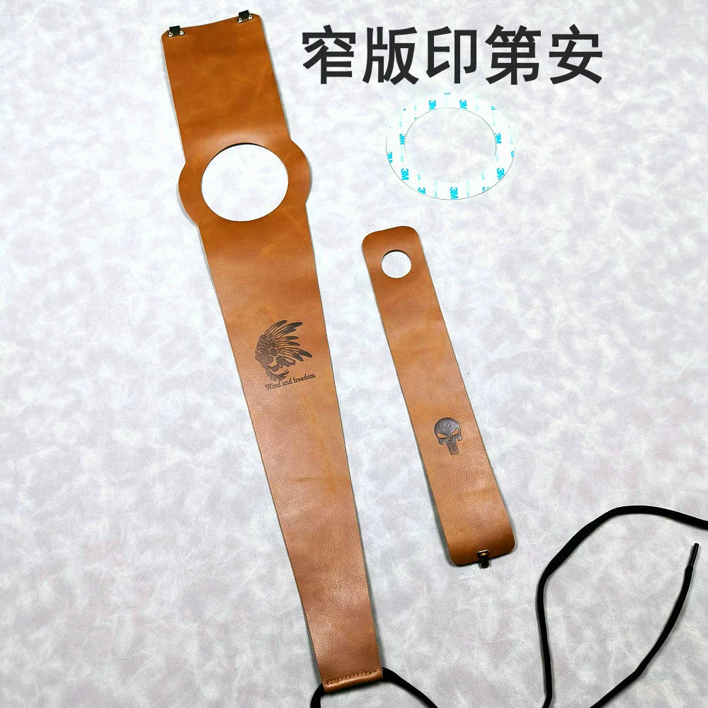 力帆V16油箱贴保护垫后泥瓦后挡泥皮垫皮饰保护垫后座装饰皮具