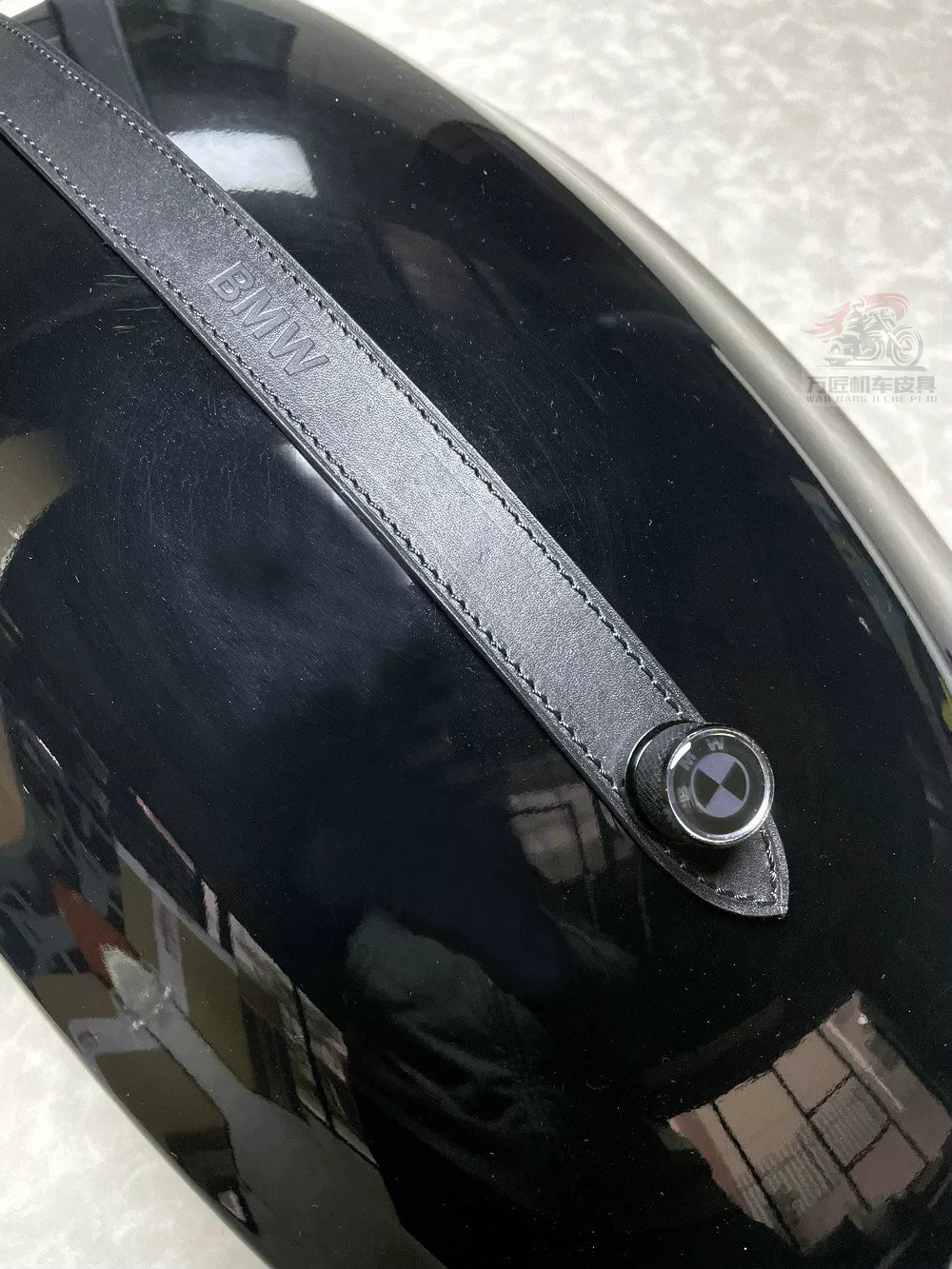 适用BMW宝马R18摩托车后座皮垫前后挡泥板皮泥瓦复古改装快拆螺丝
